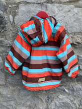 Load image into Gallery viewer, Brown stripy jacket   2-3y (92-98cm)
