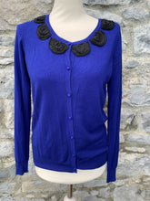 Load image into Gallery viewer, Royal blue cardigan  uk 10
