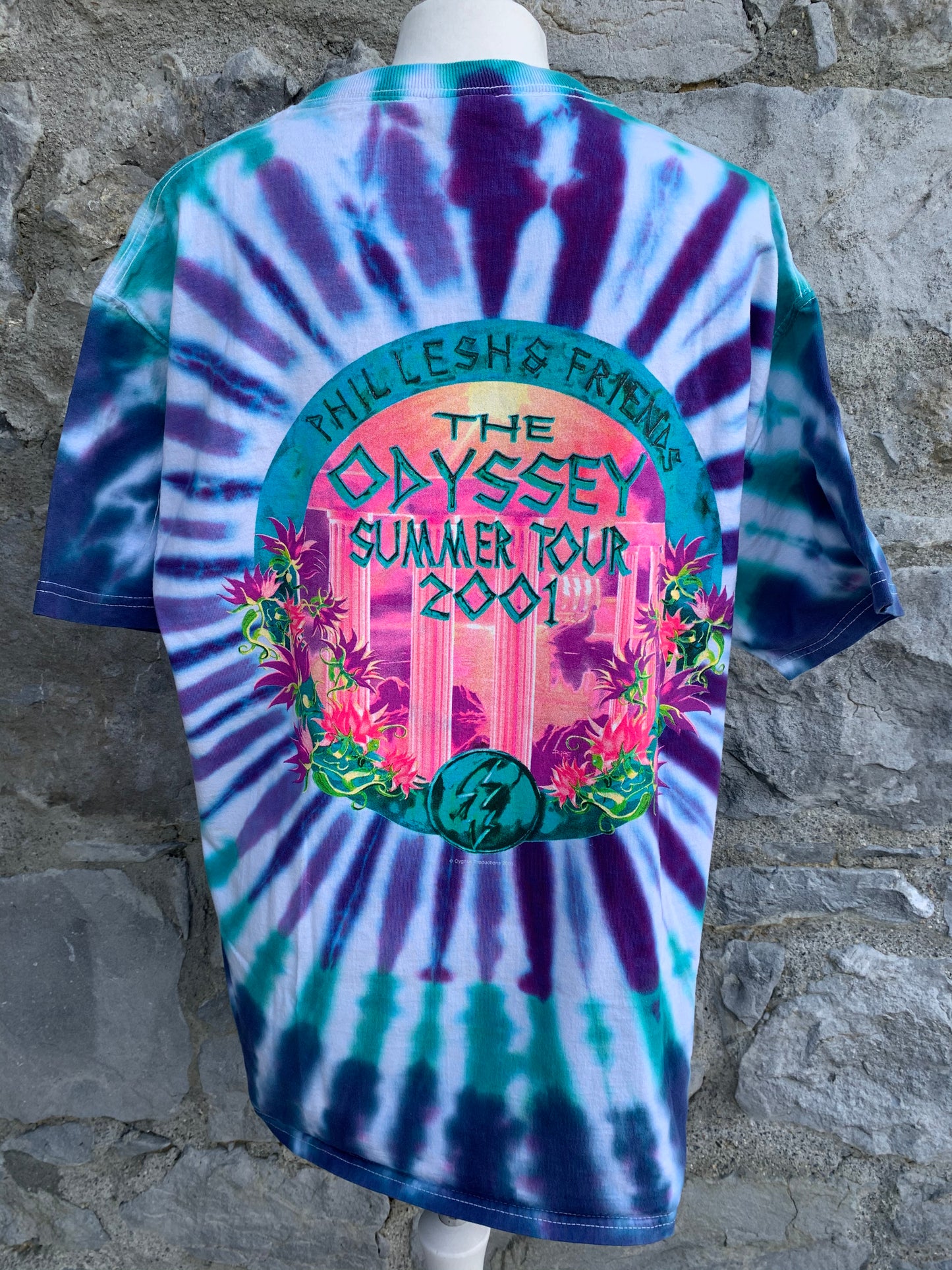 Odyssey tie-dye T-shirt   M/L