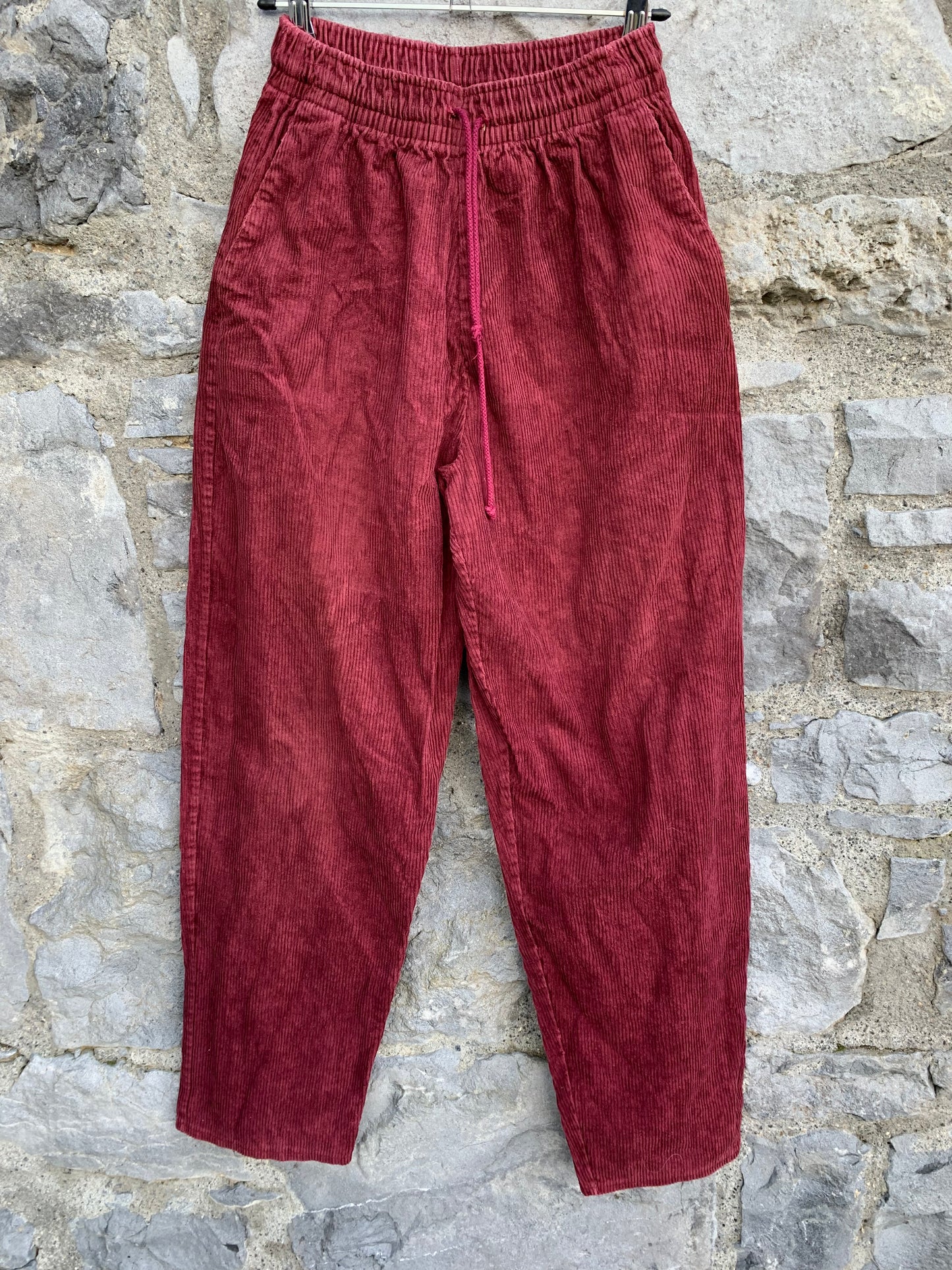 Maroon cords  uk 8-10