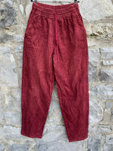 Load image into Gallery viewer, Maroon cords  uk 8-10
