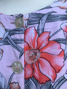 3K pink floral shirt   uk 12-14