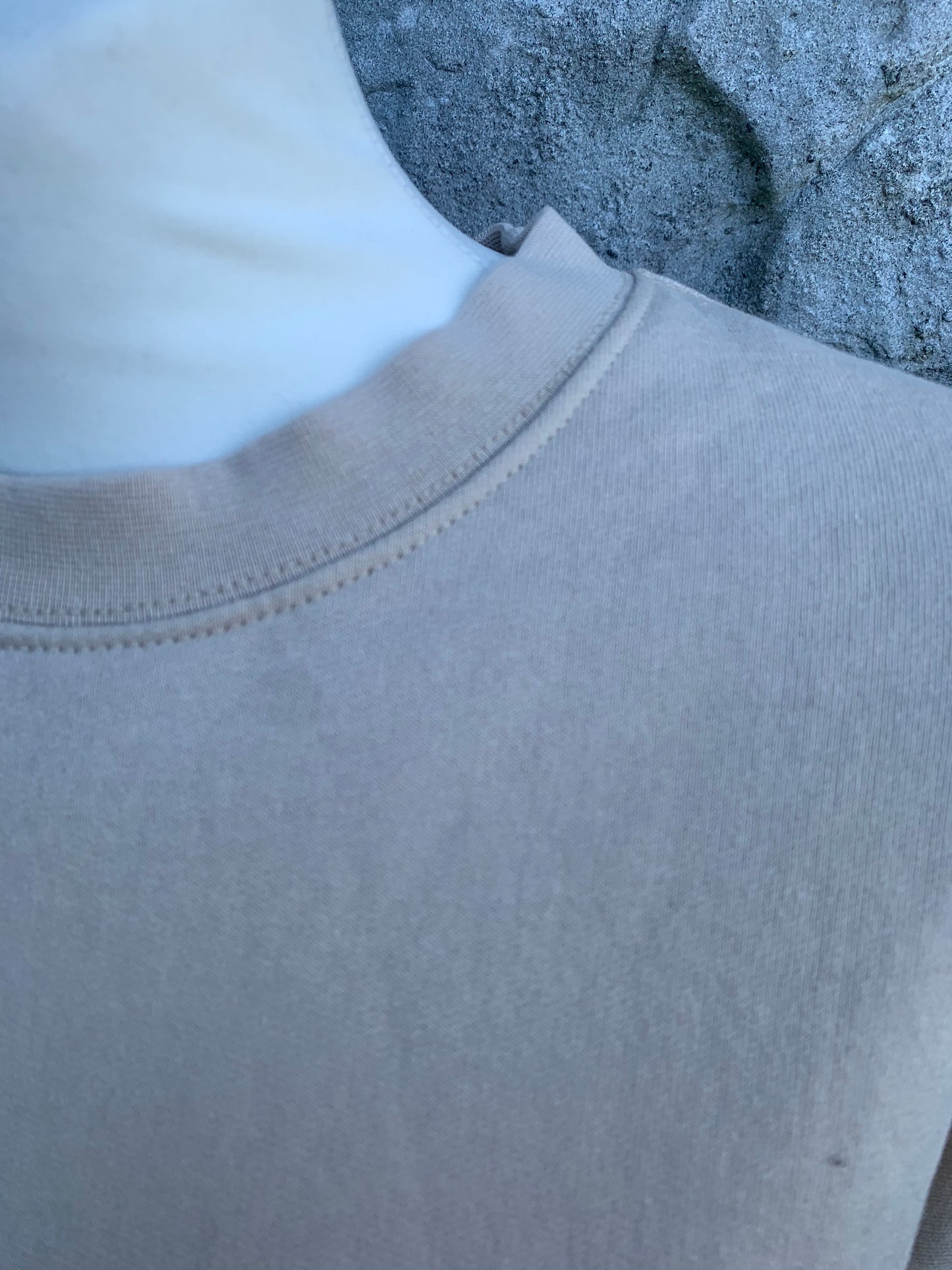 Beige sweatshirt   Medium