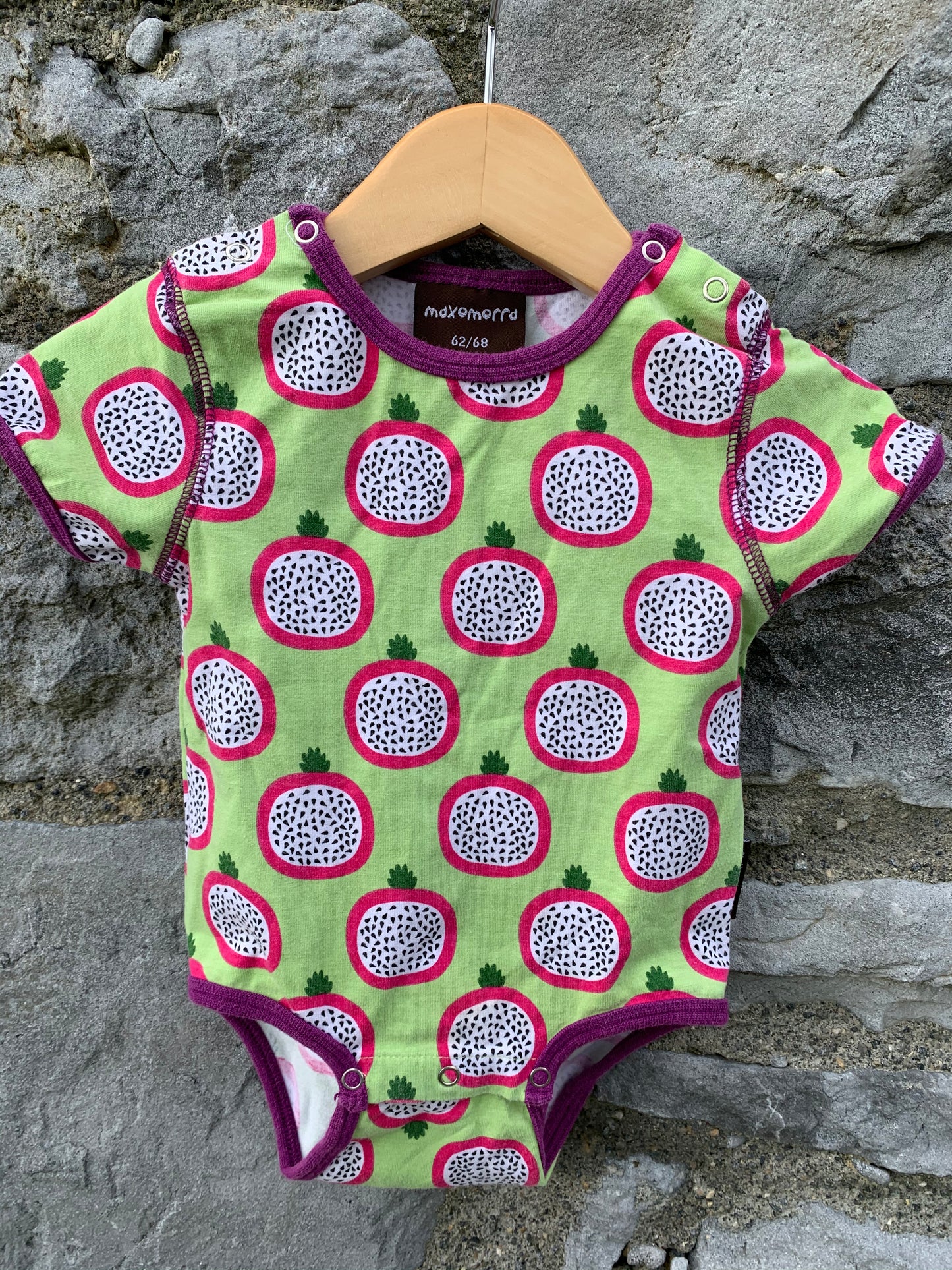 Dragon fruit vest   3-6m (62-68cm)