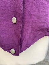 Load image into Gallery viewer, Purple blouse uk 10
