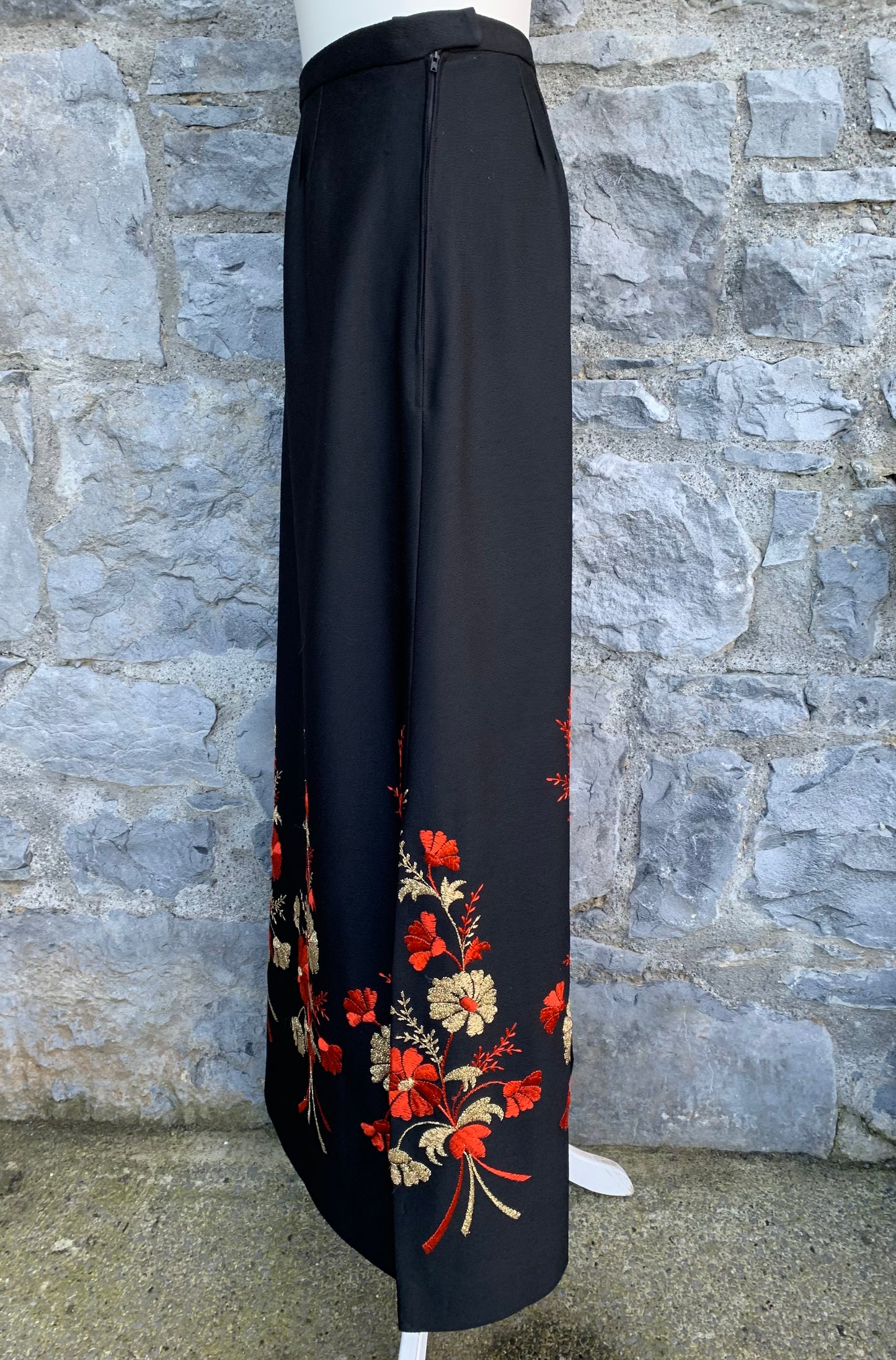 Embroidered maxi skirt  uk 10