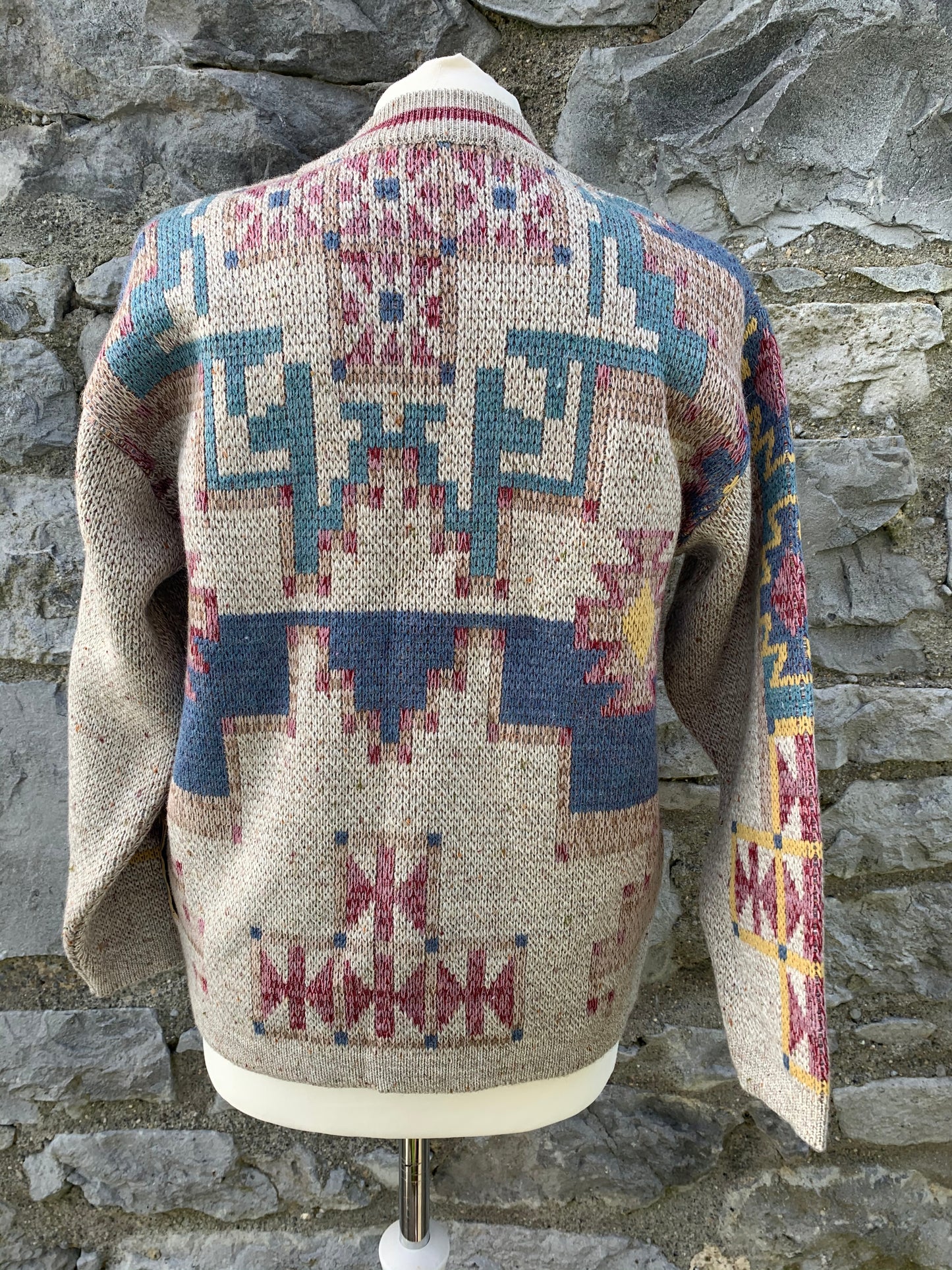 Teddy Smith Aztec print jumper   uk 8-10