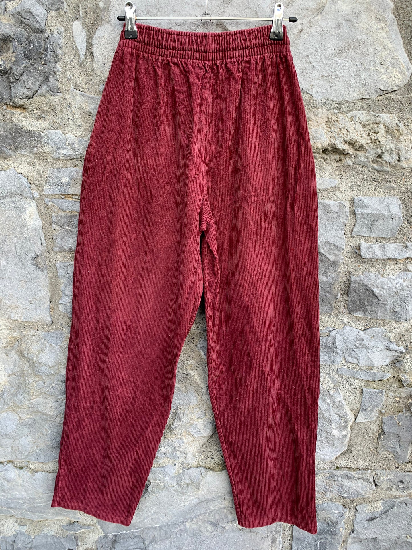 Maroon cords  uk 8-10