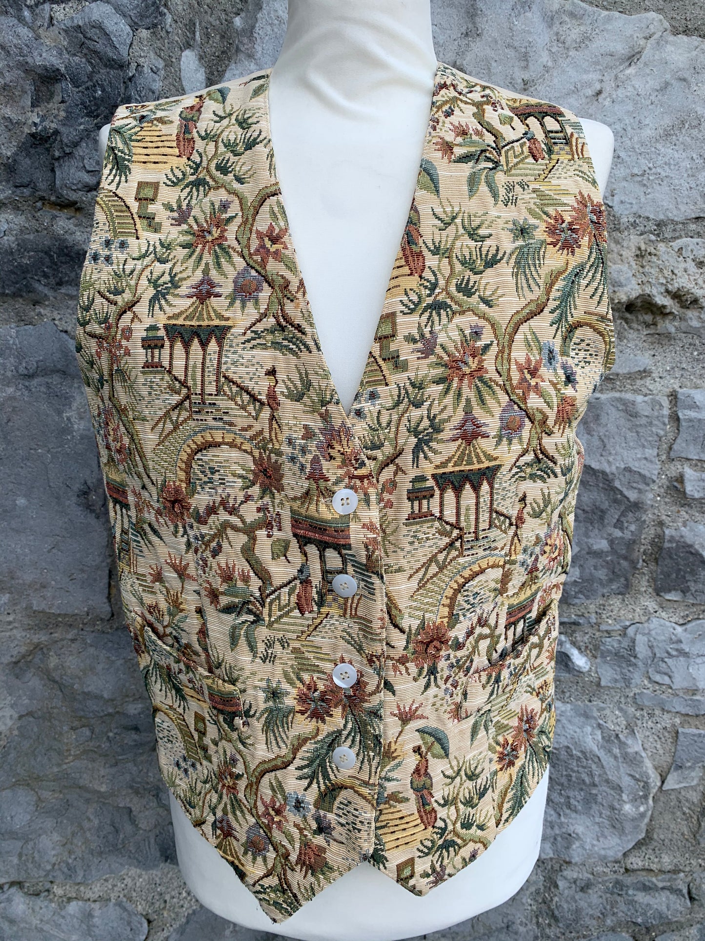 Tapestry waistcoat  uk 10-12