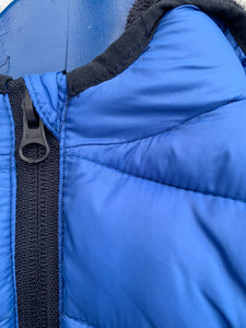 Blue puffy jacket   12-18m (80-86cm)