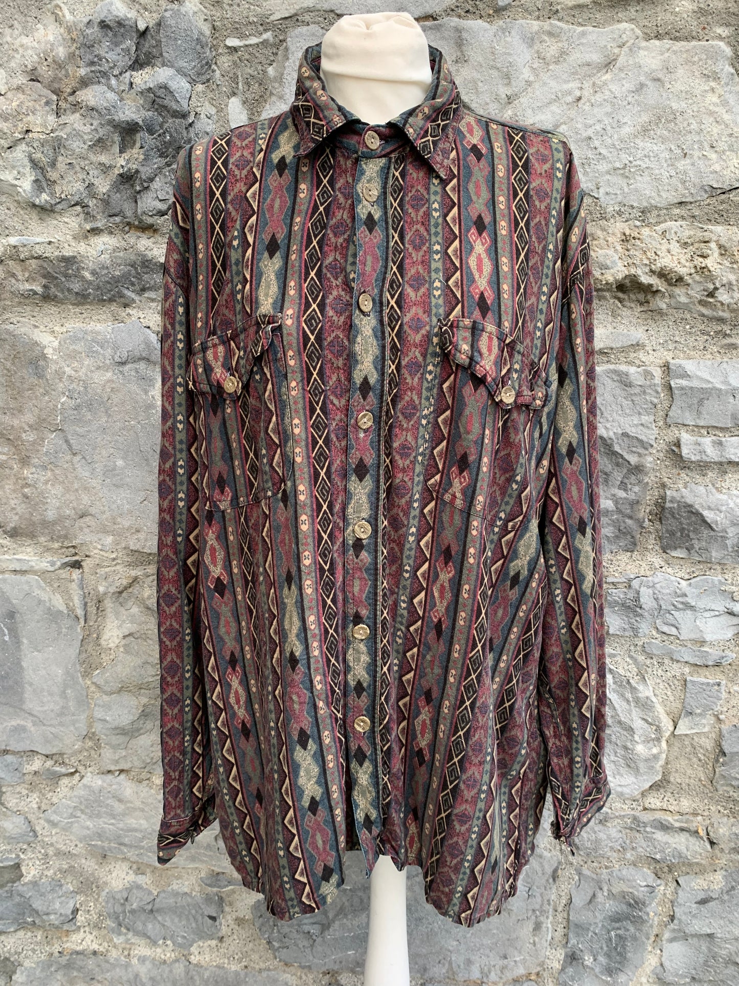 Aztec shirt  Medium