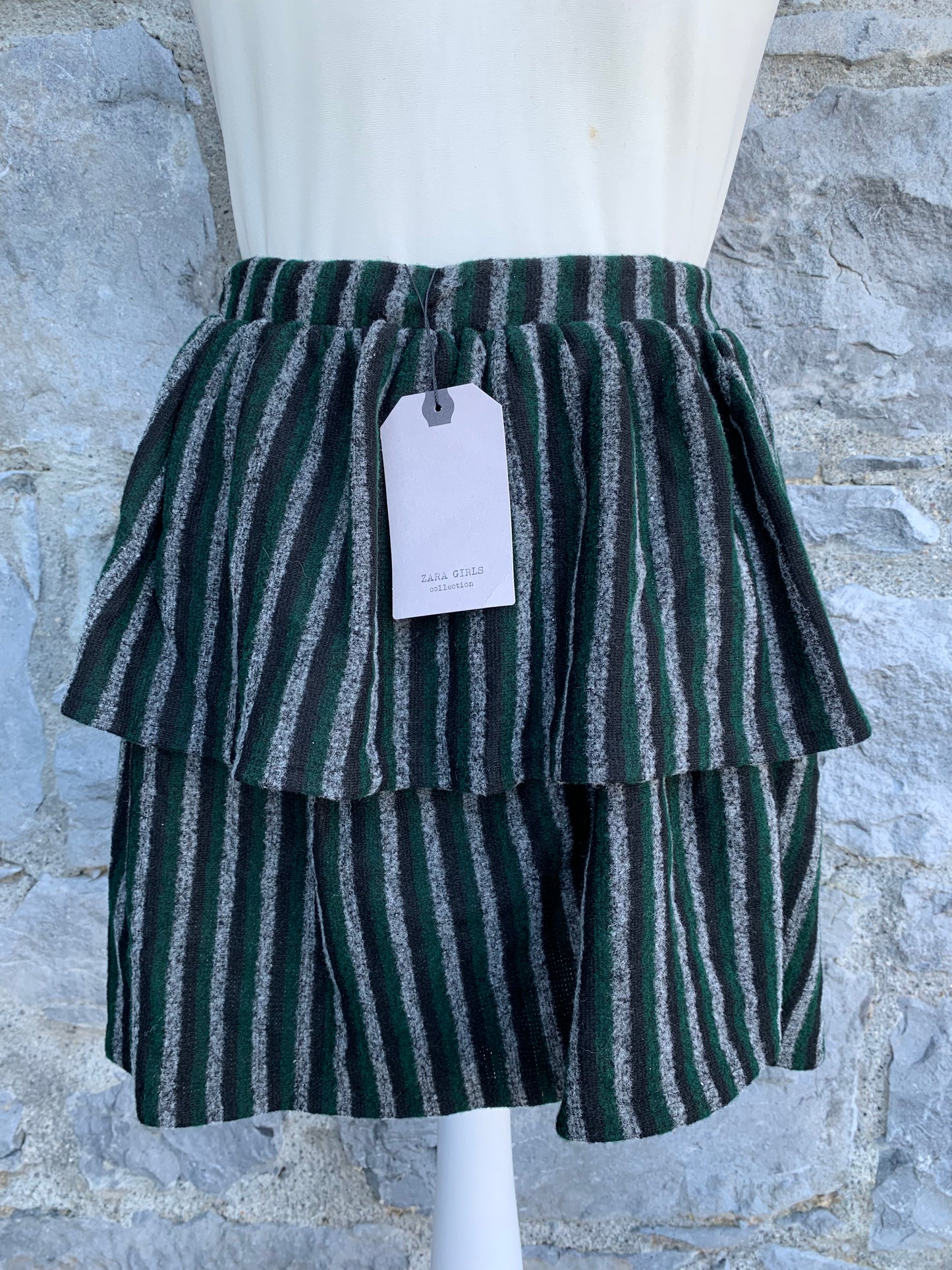 Peplum stripy skirt  11-12y (146-152cm)