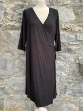Load image into Gallery viewer, Charcoal maternity dress  uk 16
