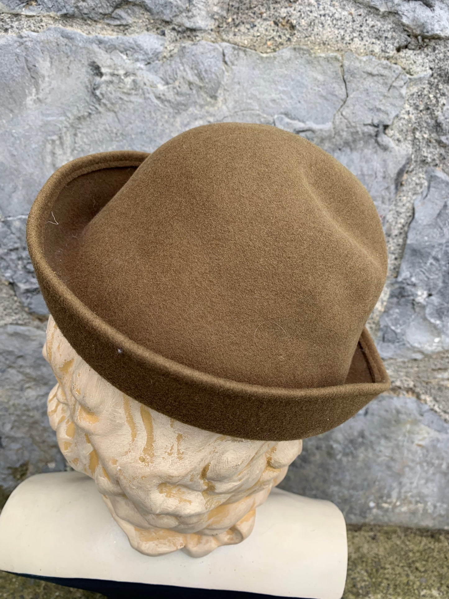 Khaki hat