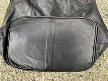 Load image into Gallery viewer, Black leather bag
