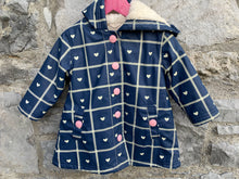 Load image into Gallery viewer, Navy raincoat  18-24m (86-92cm)
