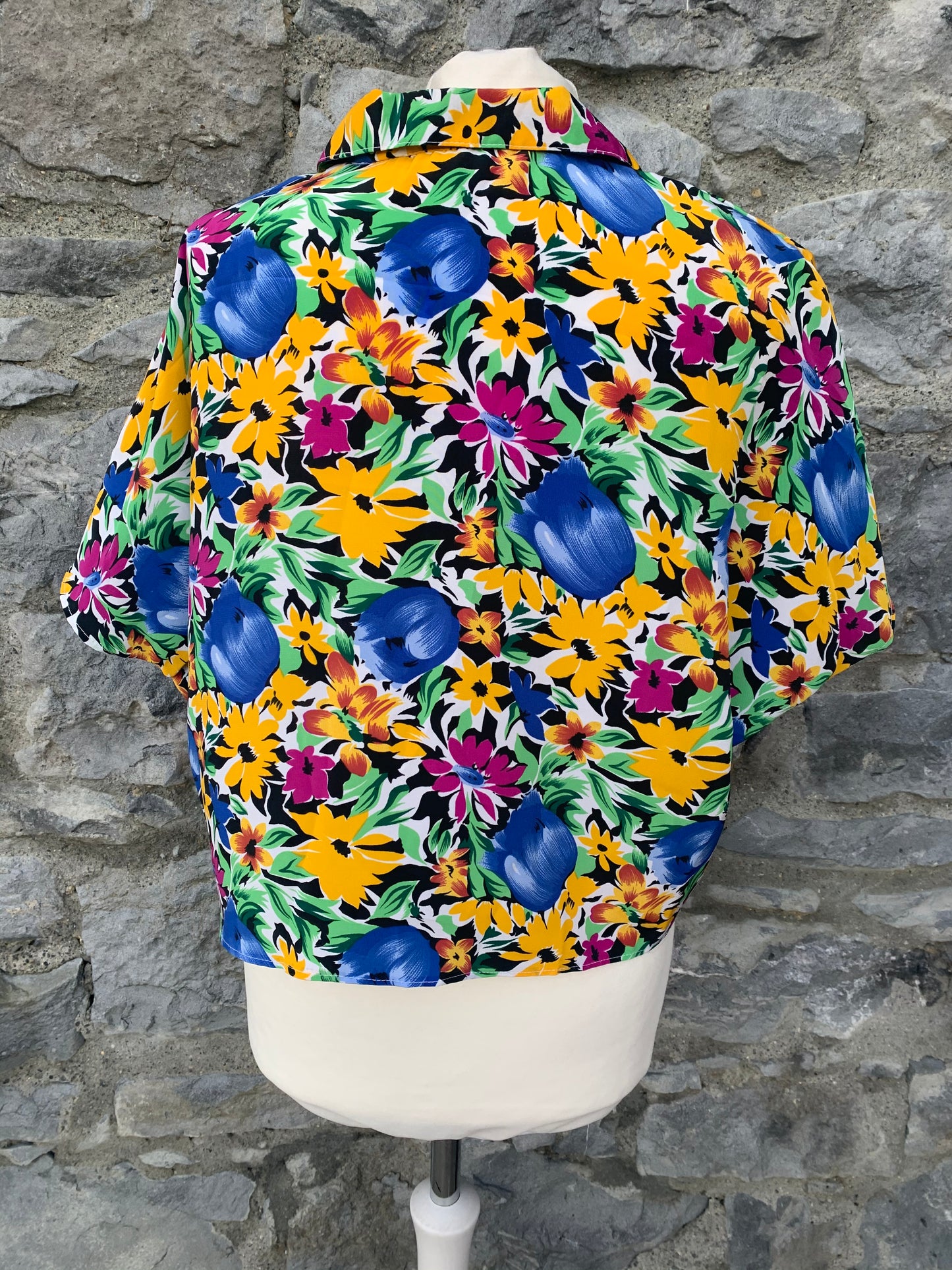 Debenhams big flowers blouse  uk 14-16