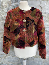 Load image into Gallery viewer, Sparkly leaves jacket   uk 10-12
