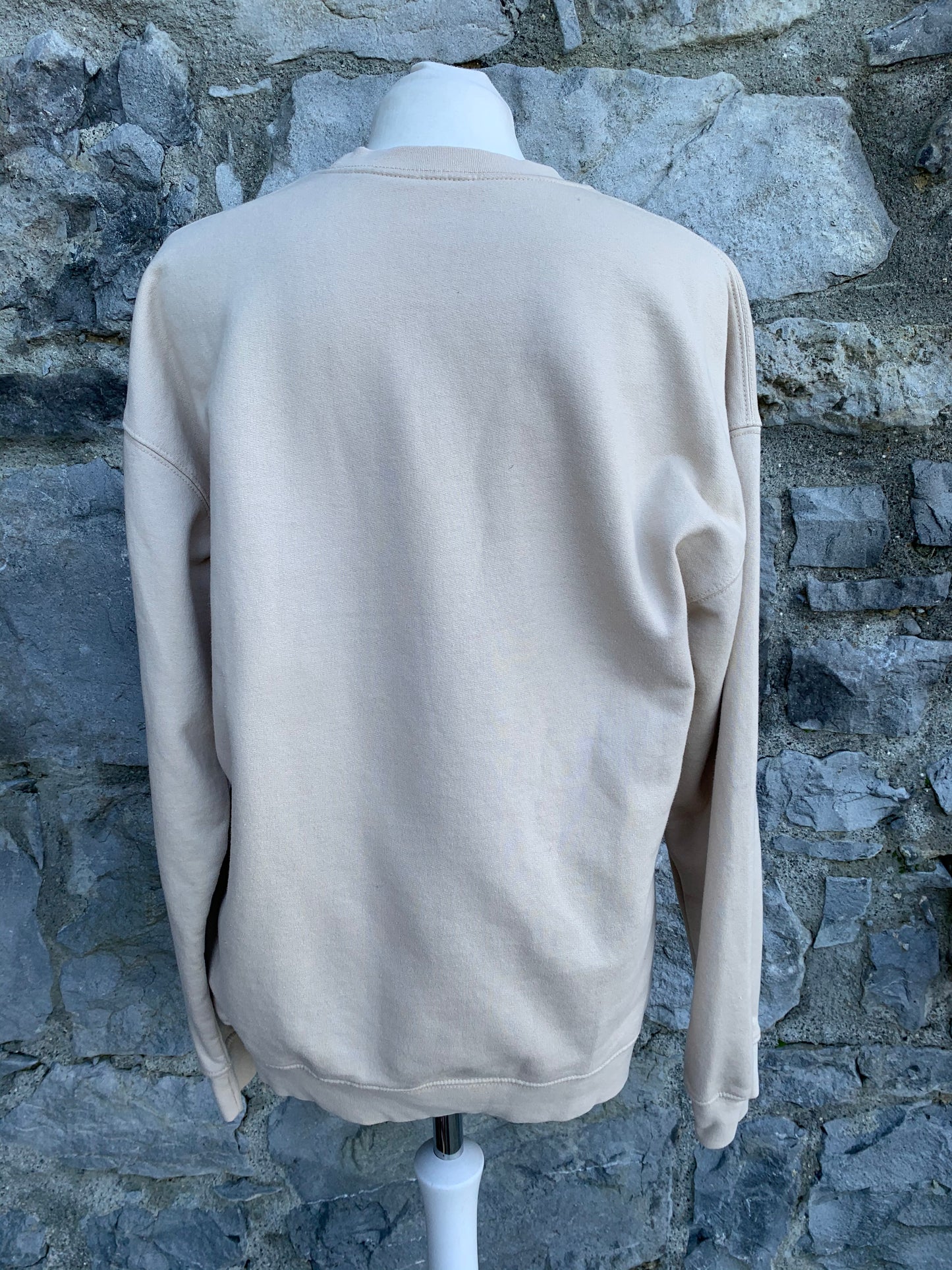 Beige sweatshirt   Medium