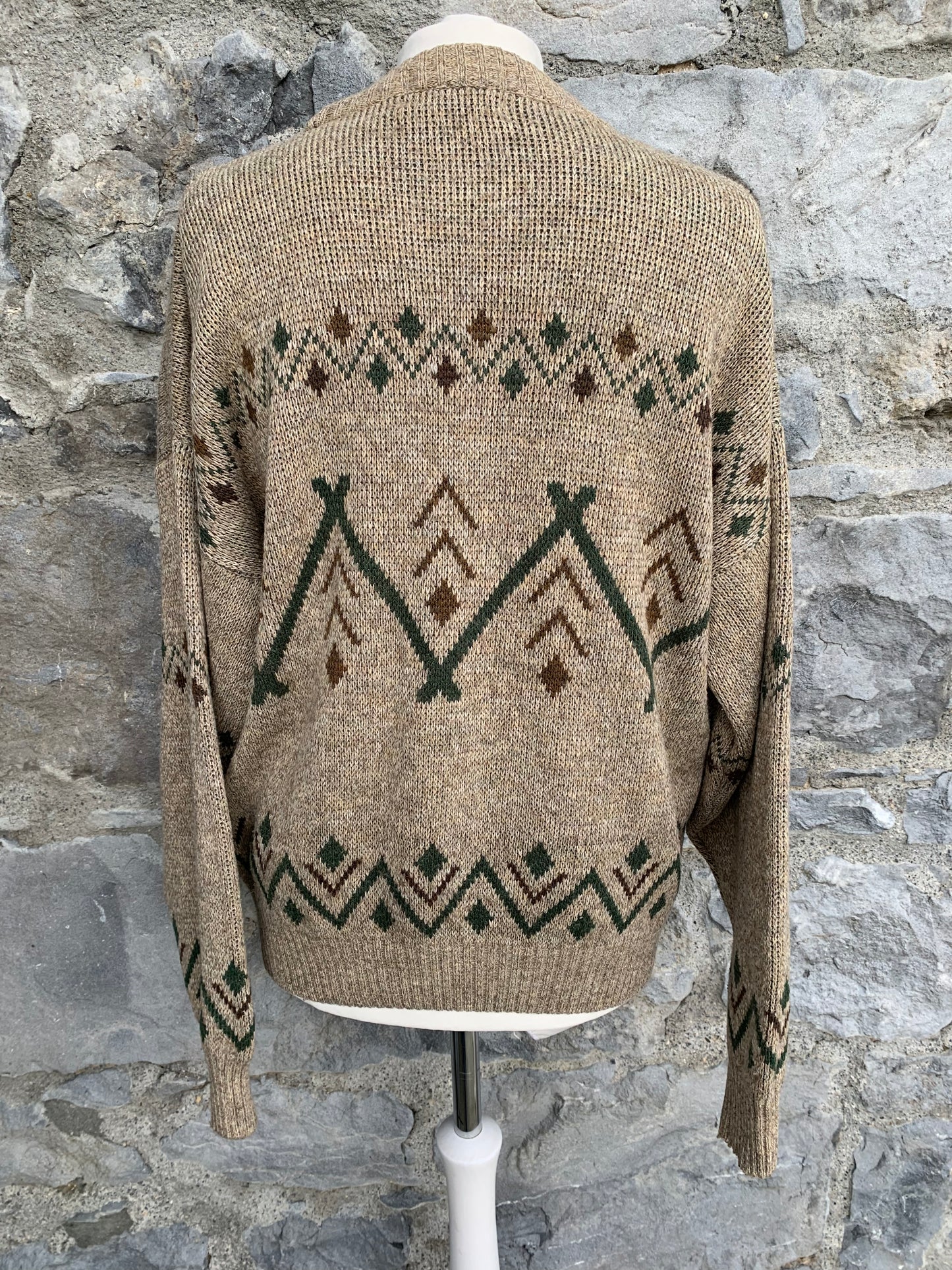 Paramount 90s beige jumper  Medium