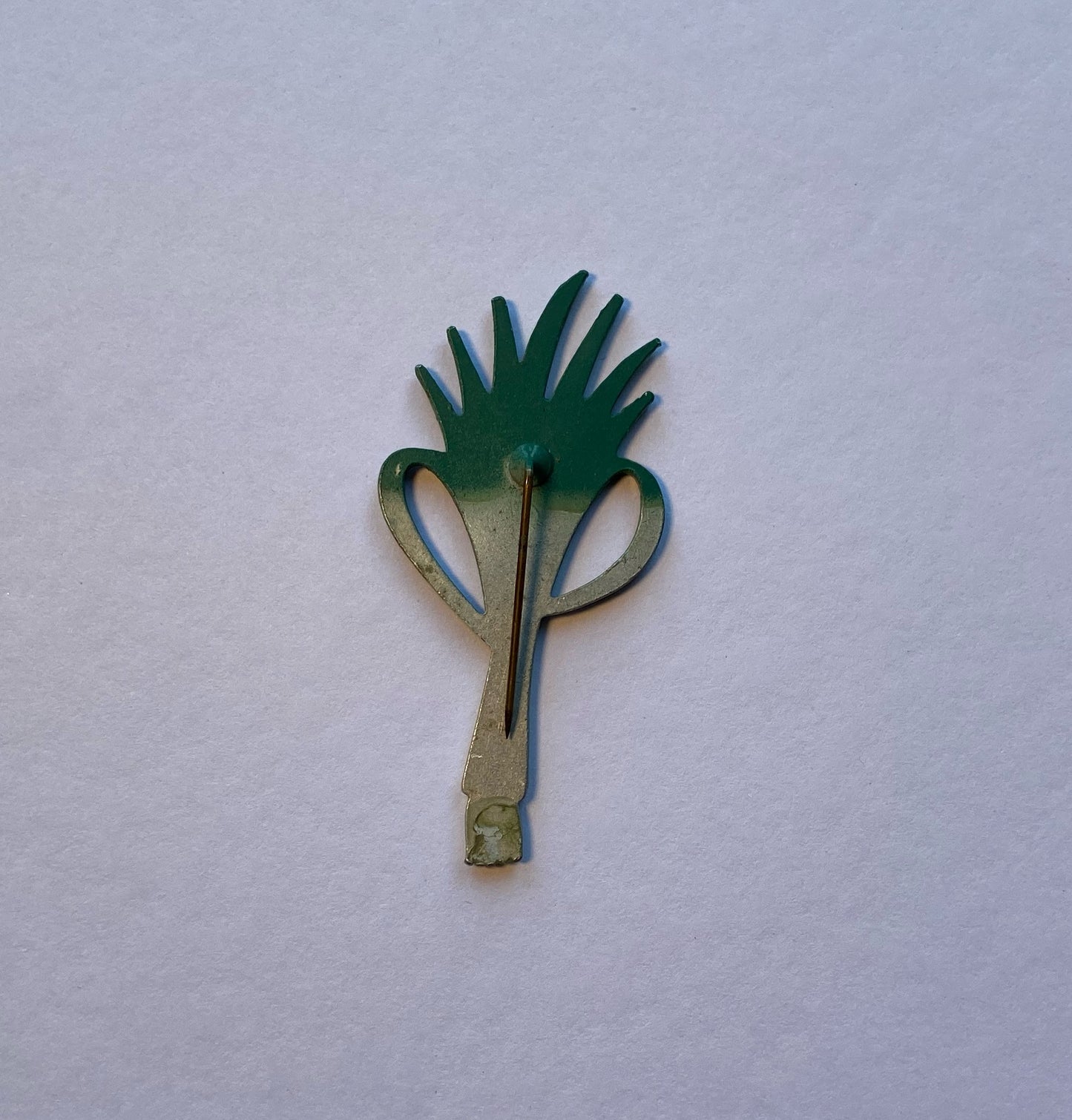 Leek brooch