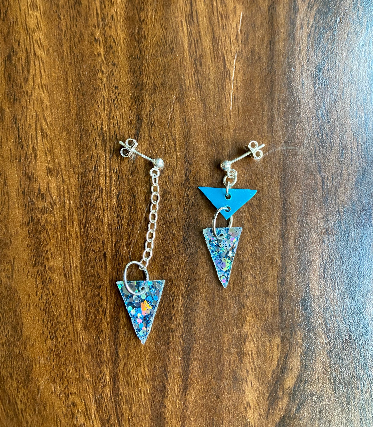 Asymmetrical earrings