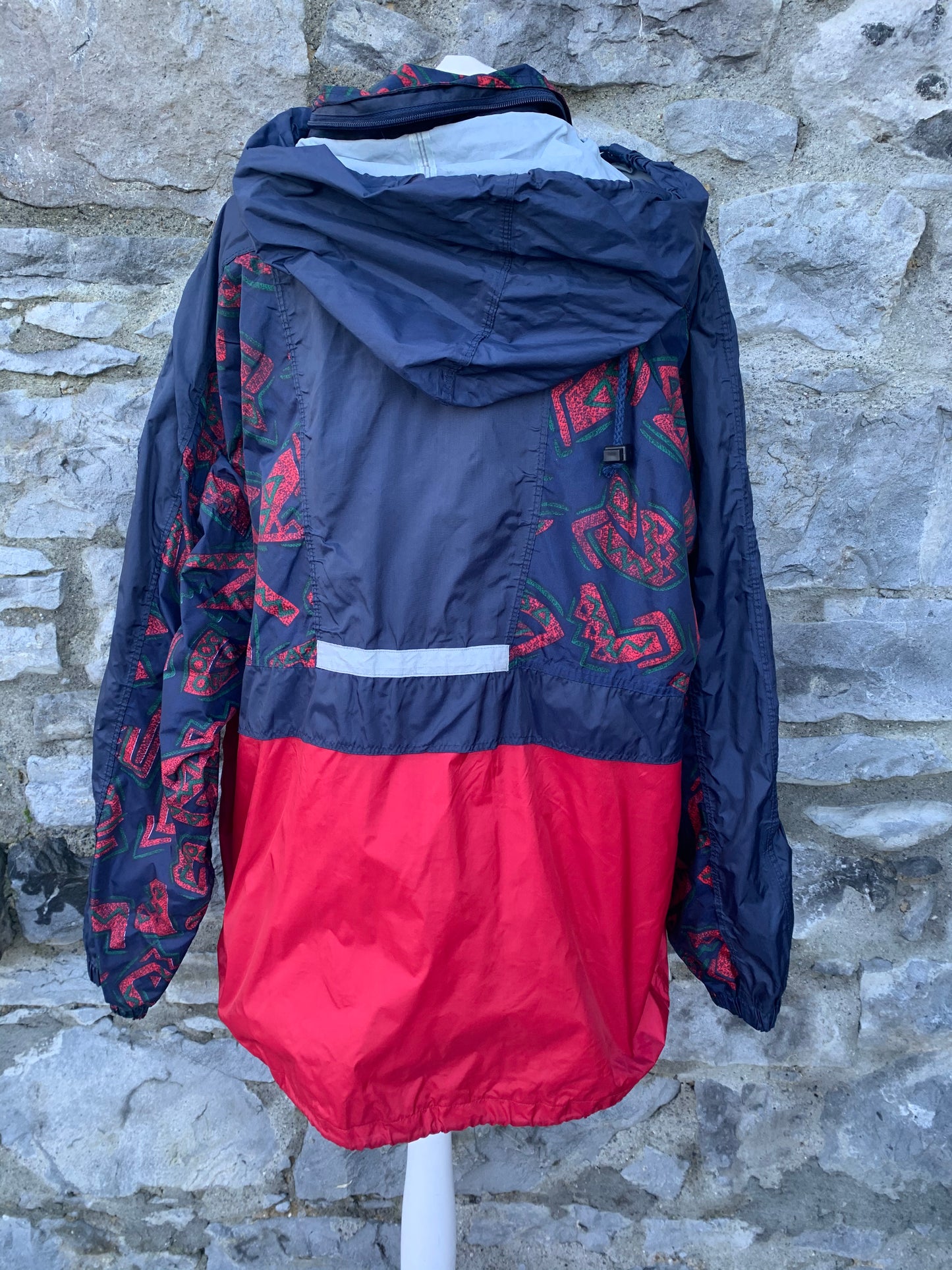 Marcel Clair 80s floral windbreaker  uk 12-14