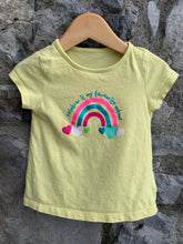 Load image into Gallery viewer, Rainbow tee   9-12m (74-80cm)
