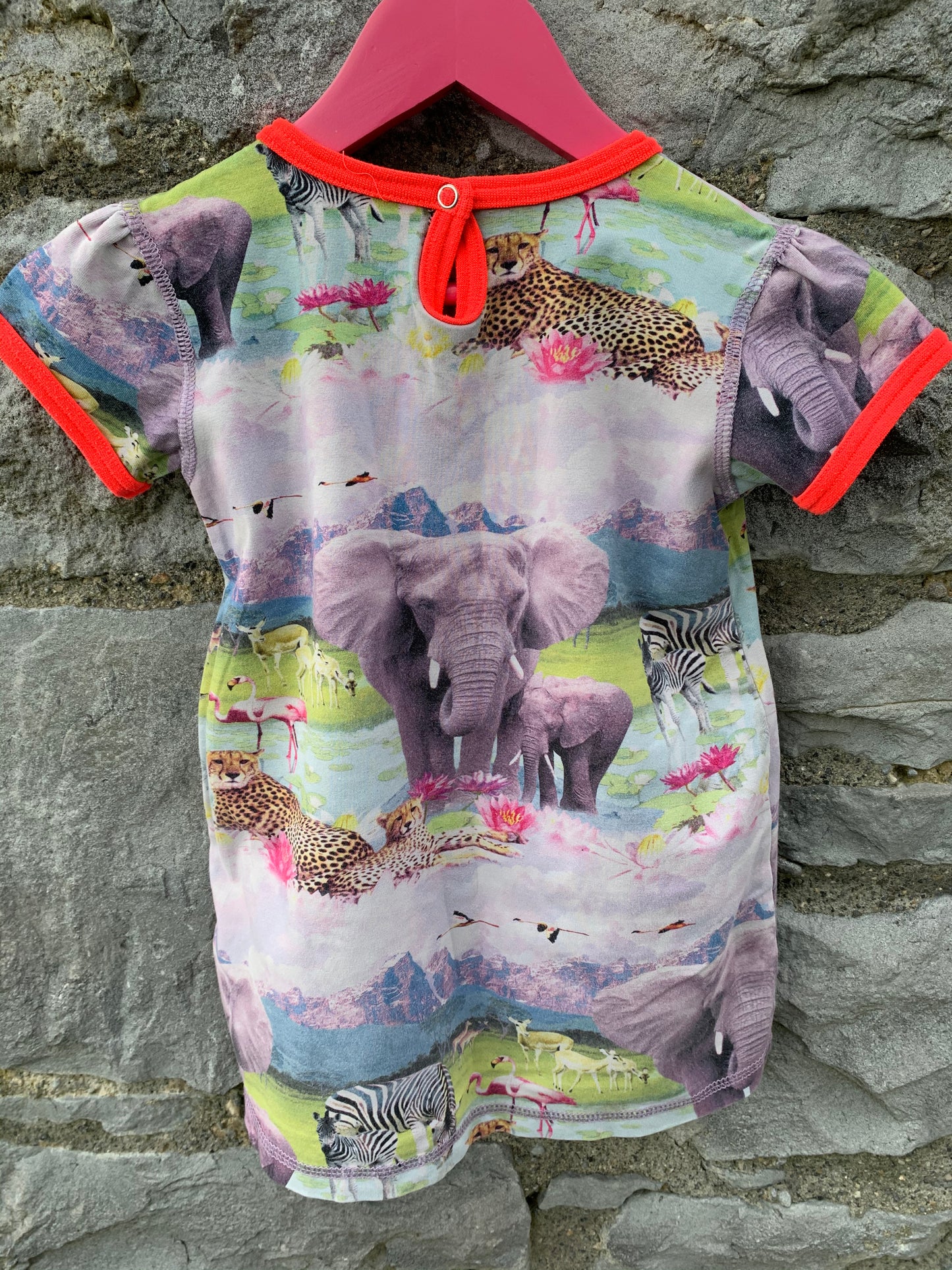 Safari dress   2y (92cm)