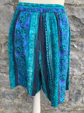 Load image into Gallery viewer, Soon 90s teal shorts   uk 10
