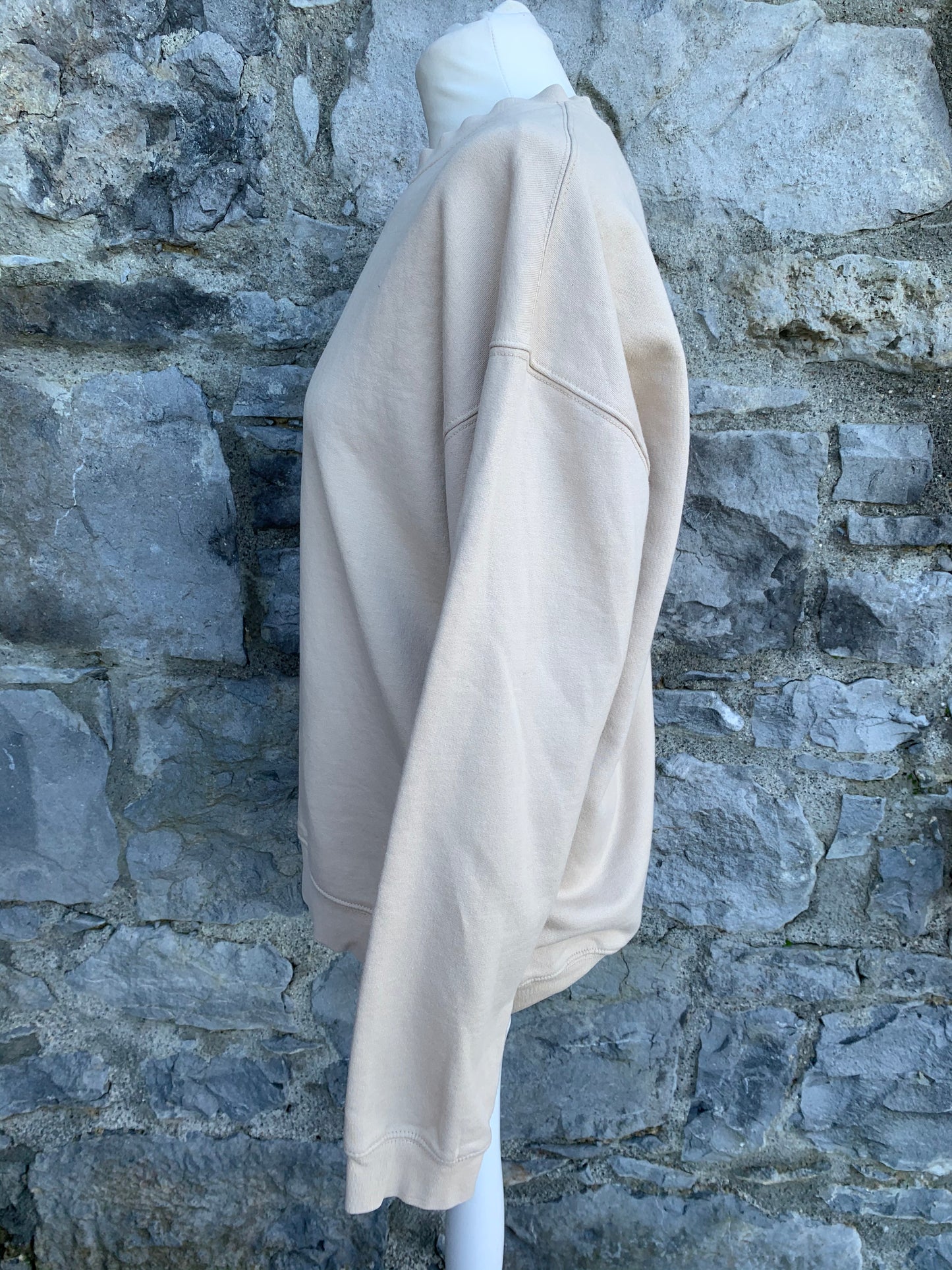 Beige sweatshirt   Medium