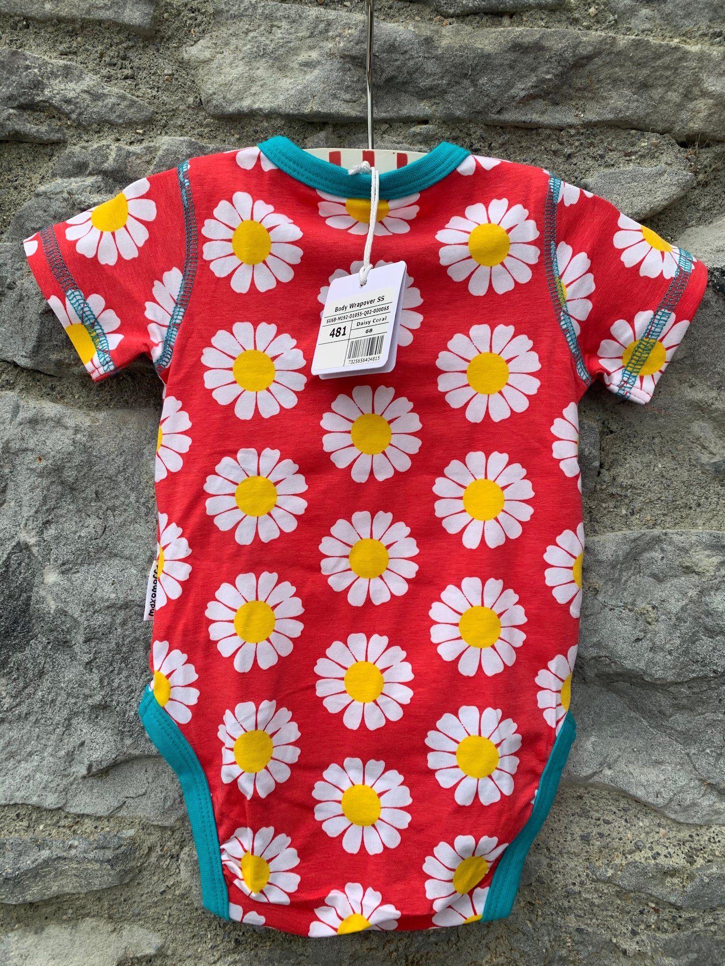 Daisy wrap vest    6m (68cm)