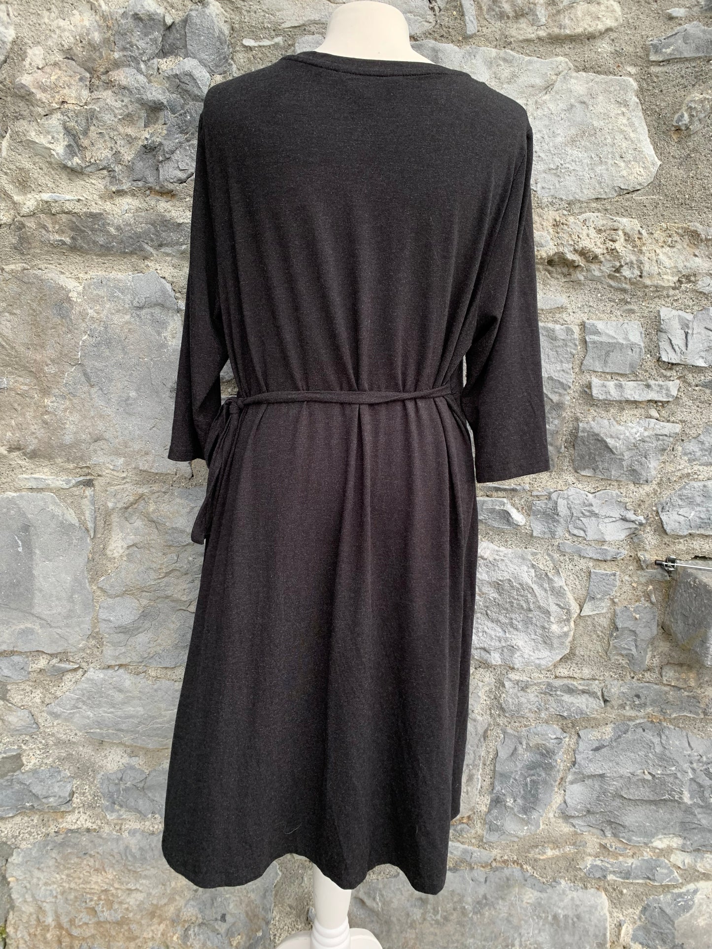 Charcoal maternity dress  uk 16