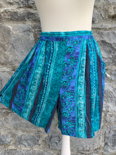 Load image into Gallery viewer, Soon 90s teal shorts   uk 10
