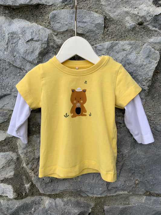 Bear top  0-3m (56-62cm)