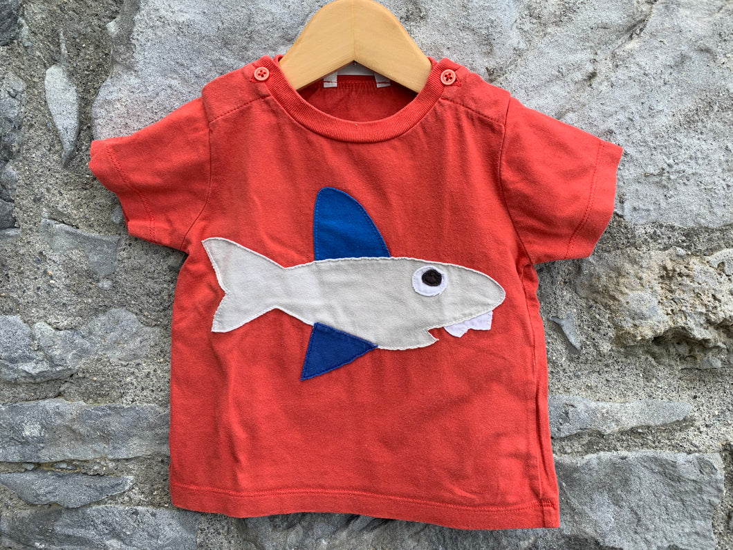 Shark T-shirt   6-9m (68-74cm)