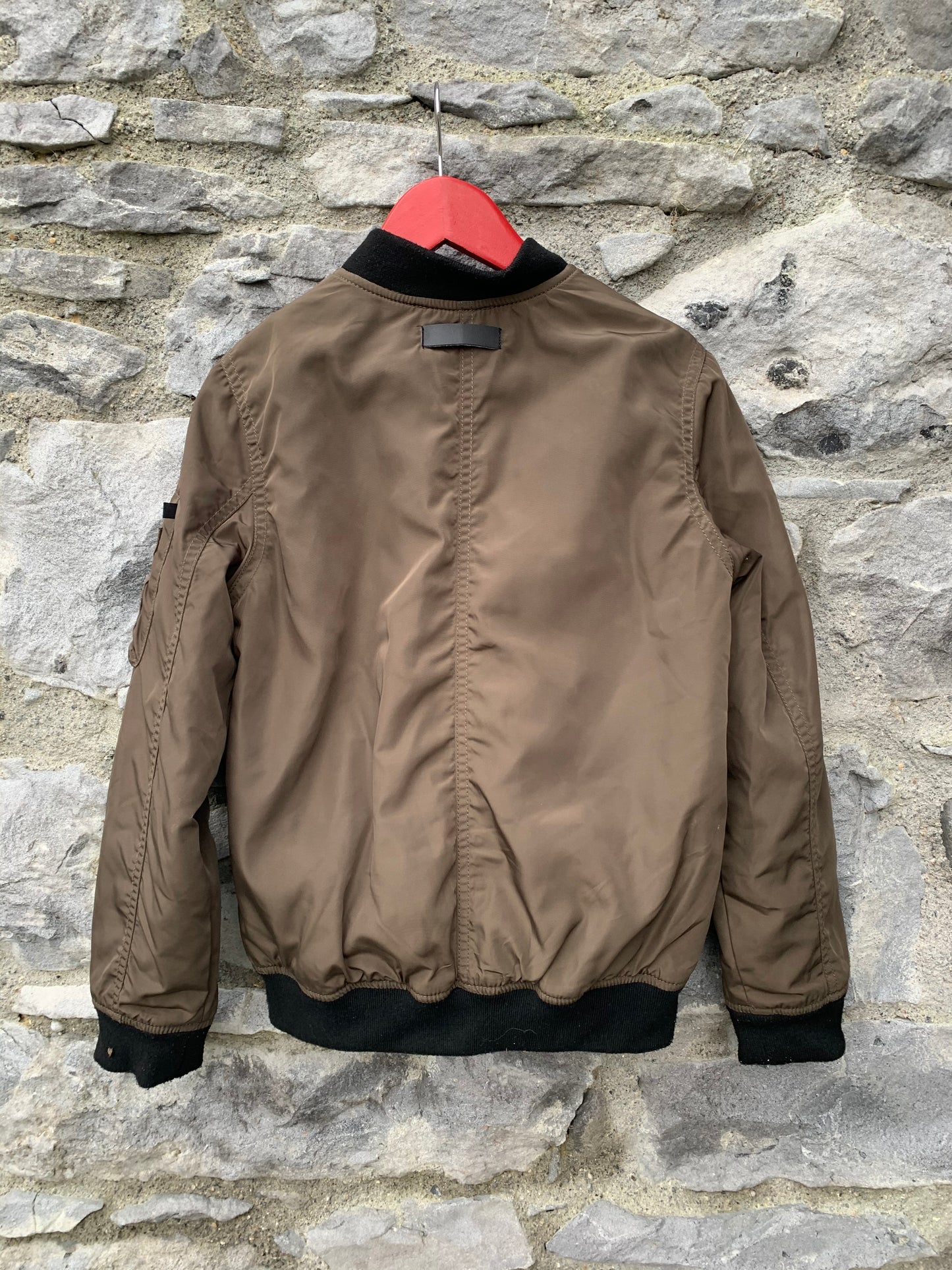 Green bomber jacket   9-10y (134-140cm)