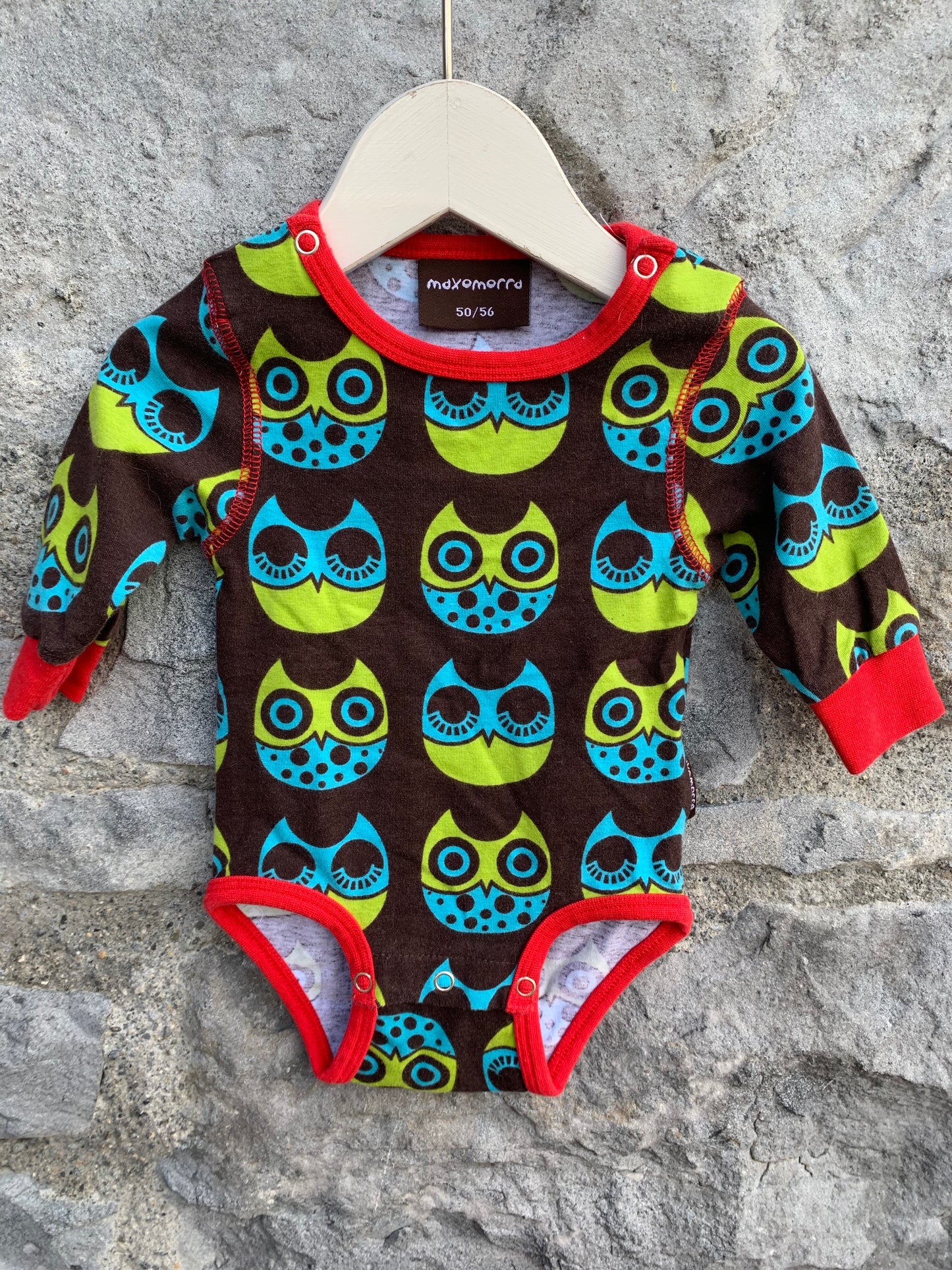 Owls vest  0-1m (50-56cm)