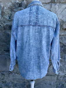 Arizona 80s denim shirt   uk 12