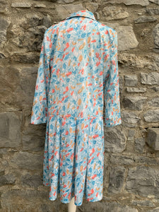Spotty blue dress  uk 16