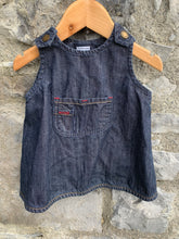 Load image into Gallery viewer, Denim tunic   2-4m (62cm)
