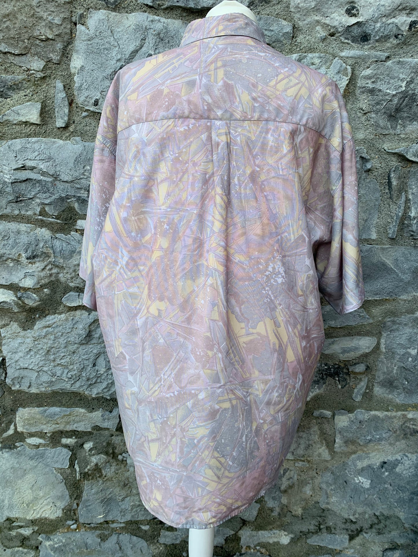 Club D'amingo 80s pastel shirt  XL