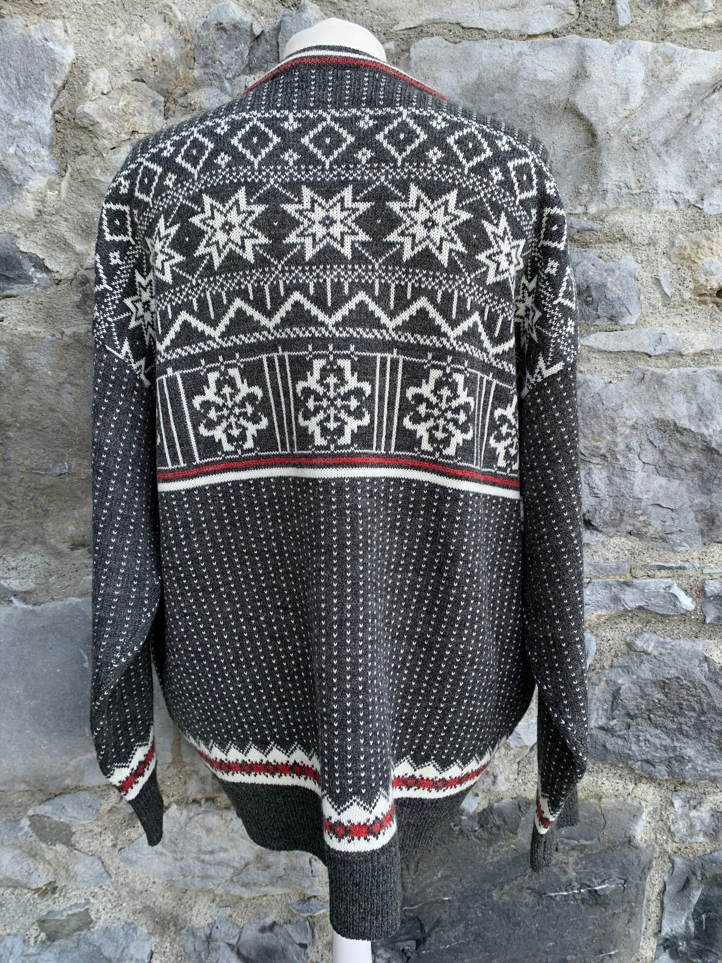 Norwegian grey jumper L/XL