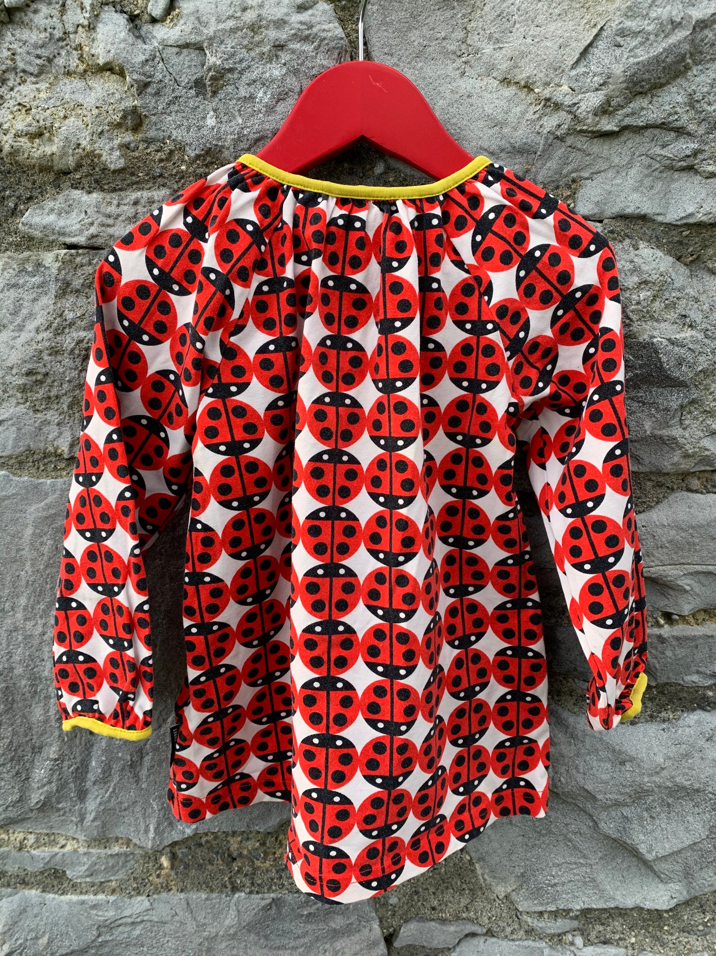 PoP ladybug tunic    3-4y (98-104cm)