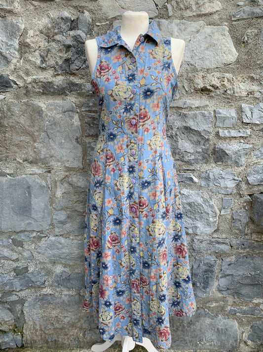 Revival 90s floral sleeveless dress  uk 10