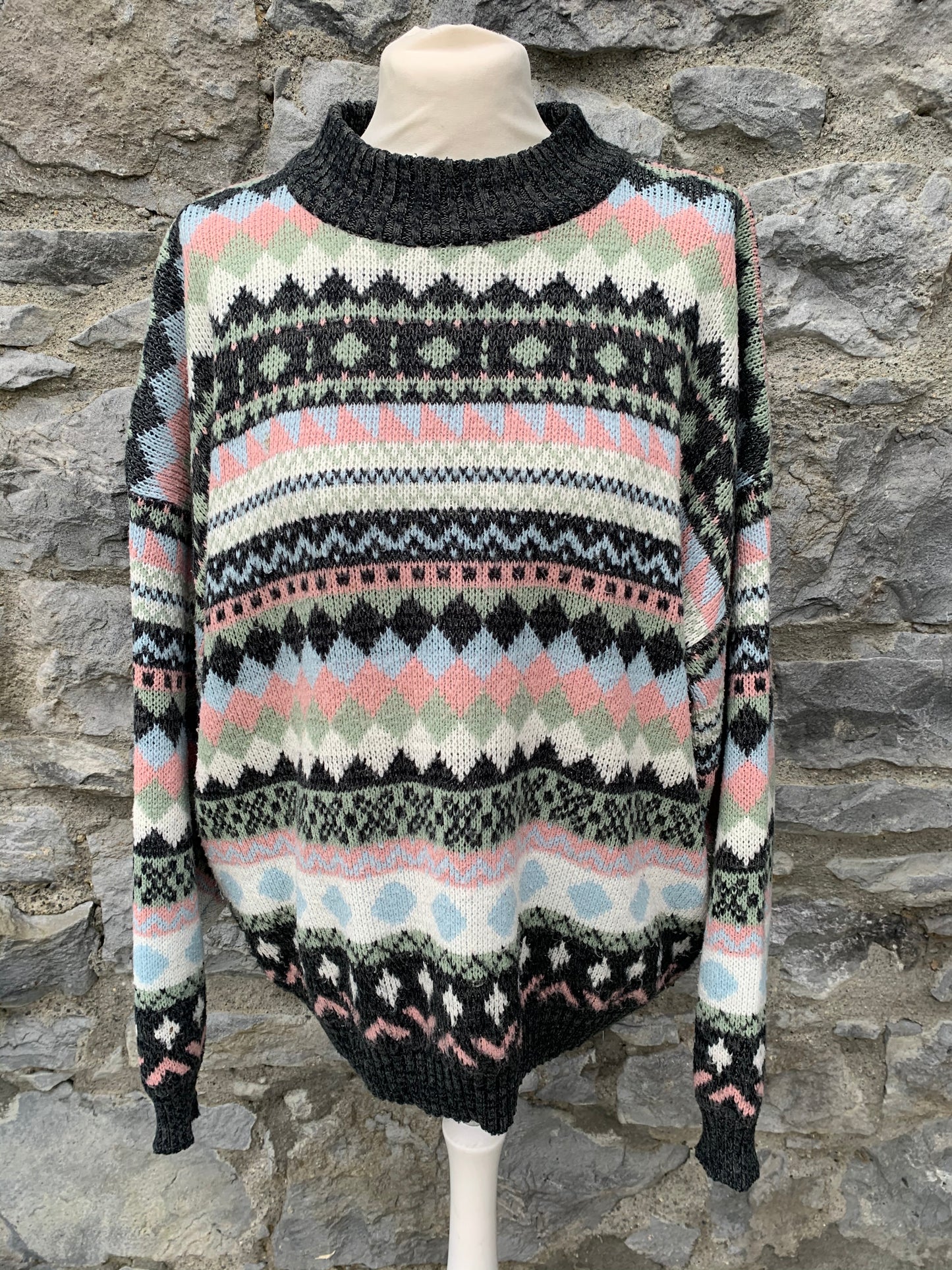 Calcul 90s geometric jumper   Large