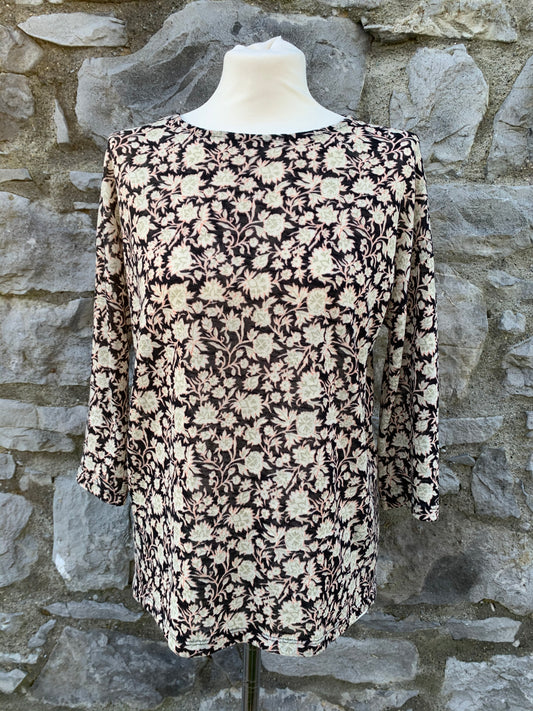 Floral top   uk 12