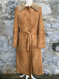 Brown sheepskin coat uk 12
