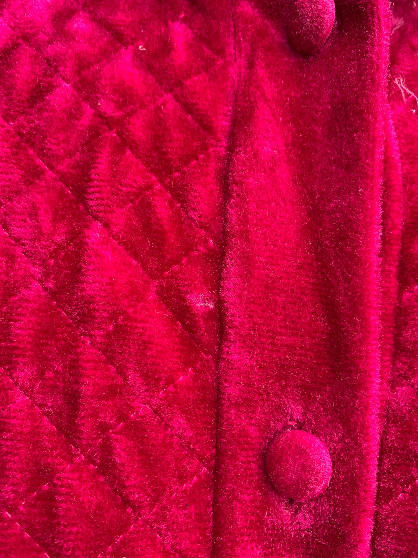 Debenhams velvet magenta housecoat  uk 12