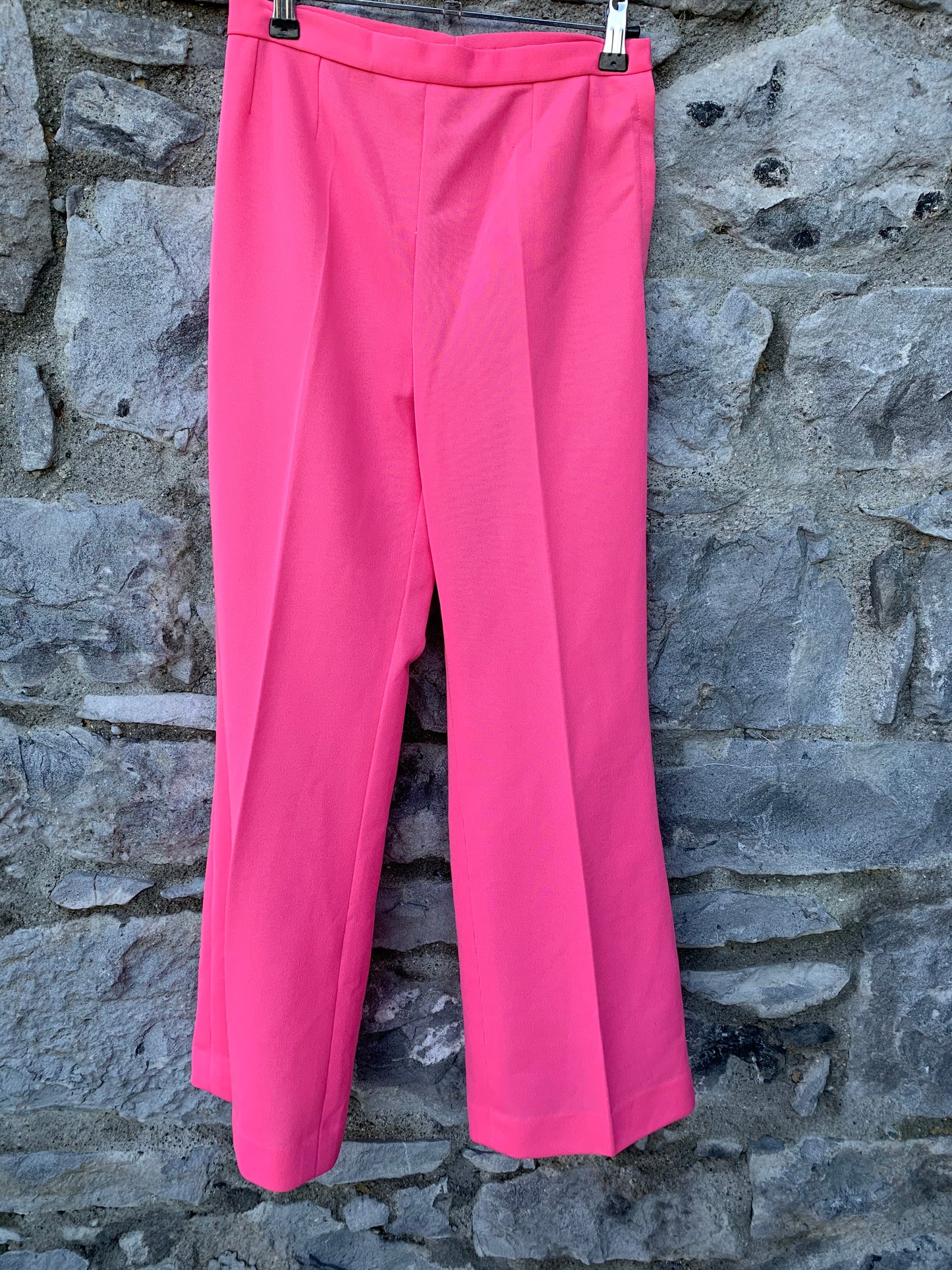 70s pink pants   uk 8